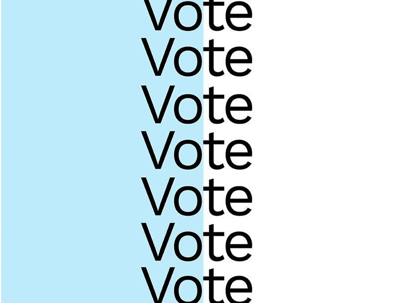 Go Vote 2018 gif govote handdrawn midterms pencil political texture typogaphy typographic vote