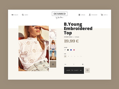 DD Product Ecommerce add to cart card ecommerce elegant fashion feminine lifestyle online store product shop store ui