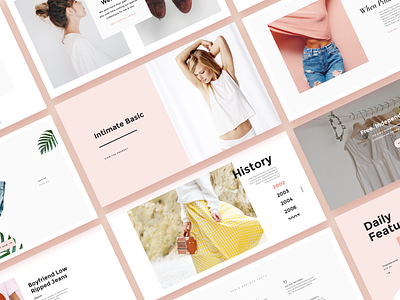 How would you describe this style? apparel beauty blog brand brand card delicate ecommerce fashion layout minimal product card shop shopify soft store ui kit