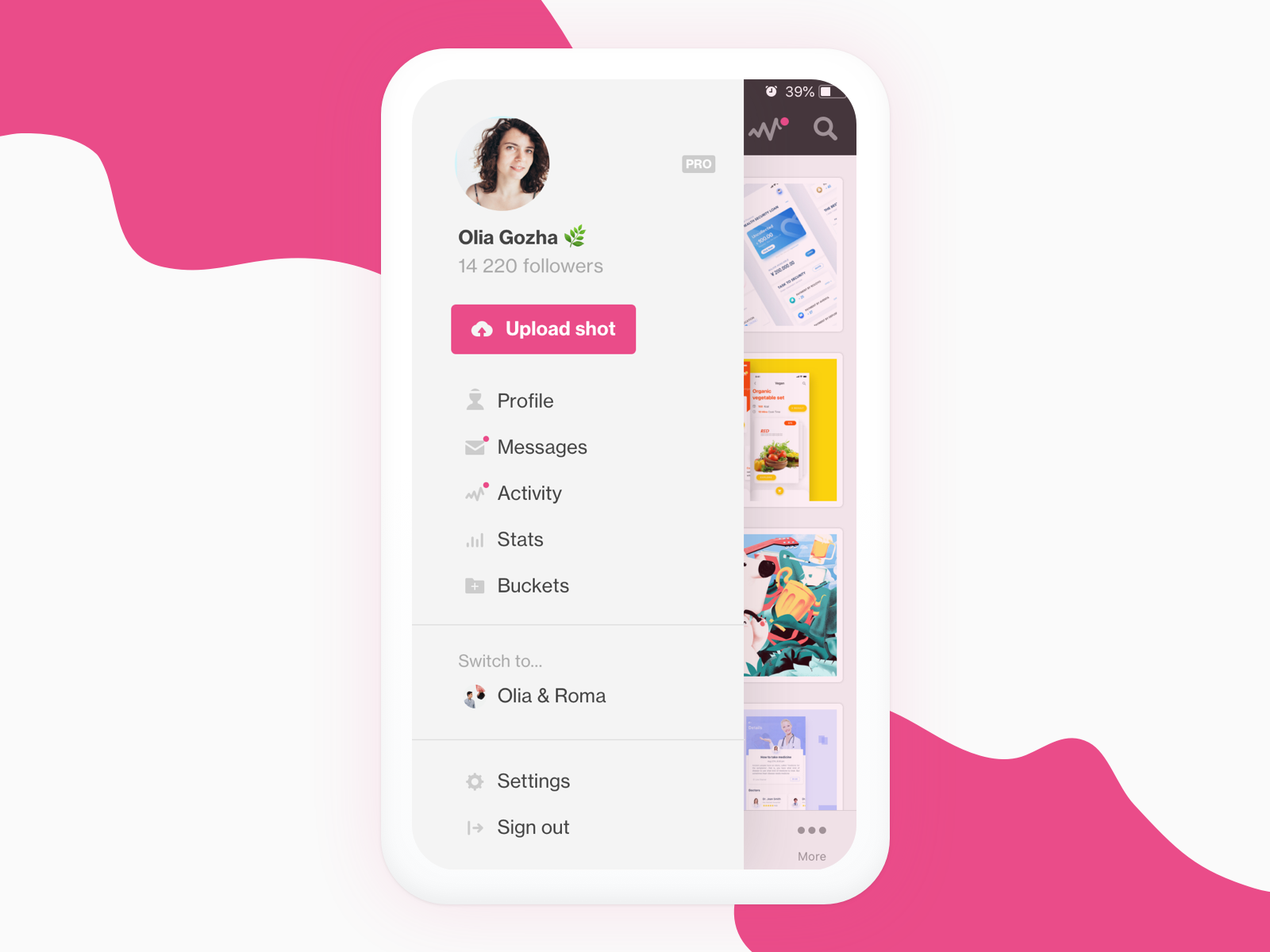 Dribbble IOS App Ideas By Olia Gozha On Dribbble