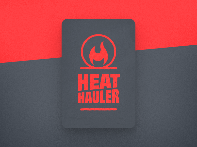 Heat Hauler Logo branding design graphic design logo design