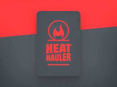 Heat Hauler Logo branding design graphic design logo design