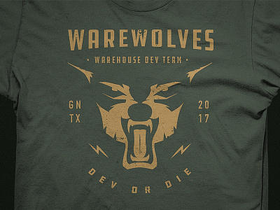 Warevolves Shirt Design