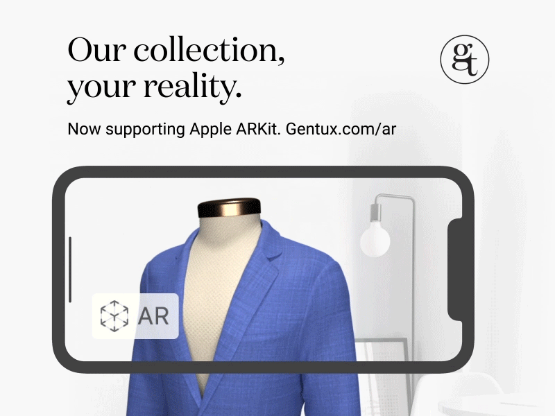 Apple ARkit Suit 3d design apple arkit blender design motion design web design