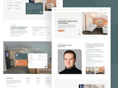 Act I Sentrum - Psychologists website design concept 2019 trend brand agency brand identity branding design firstshot illustration interface landing page minimal psychologists psychology typography ui ux visual web website website design wordpress