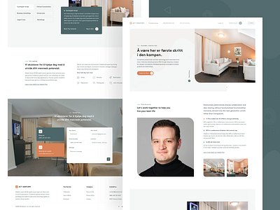 Act I Sentrum - Psychologists website design concept