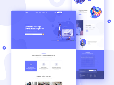 Education Landing Page