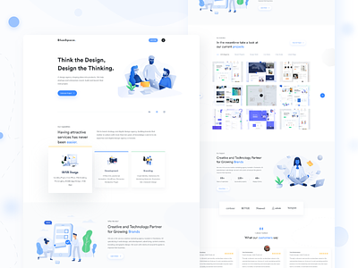 Digital Agency agency agency branding agency landing page agency website animation clean dribbble exploration financial gradient gradients illustration interface marketing landing page minimal print product design typography web webdesign