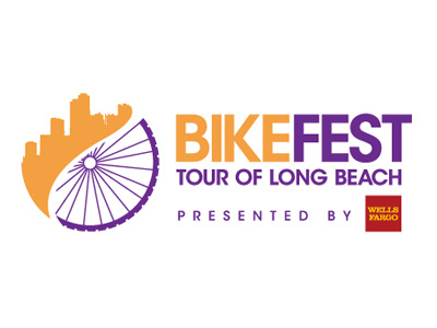 Bike Fest bikefest city cycling event graphic design logo longbeach vector