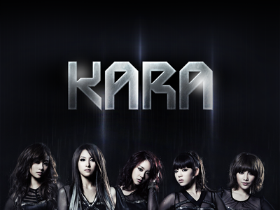 KARA app main app k pop kara logo steel