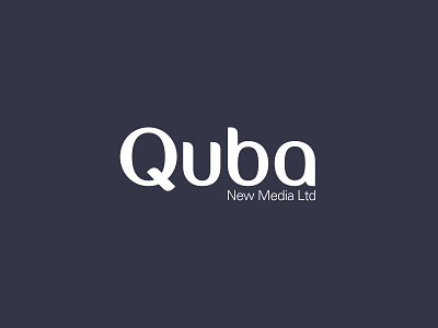 Quba - Web-based company wordmark