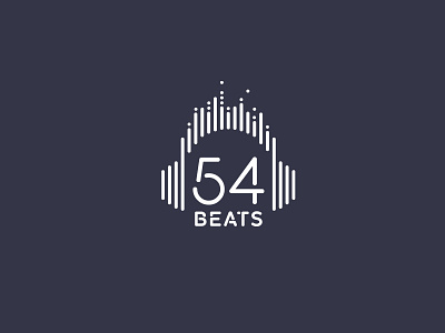 54beats - Identity for a local DJ and lightshow