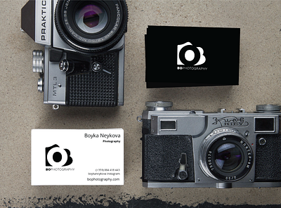 BO Photography - Logo, Brand design businesscard custom customlogo design graphicdesign indentity logo