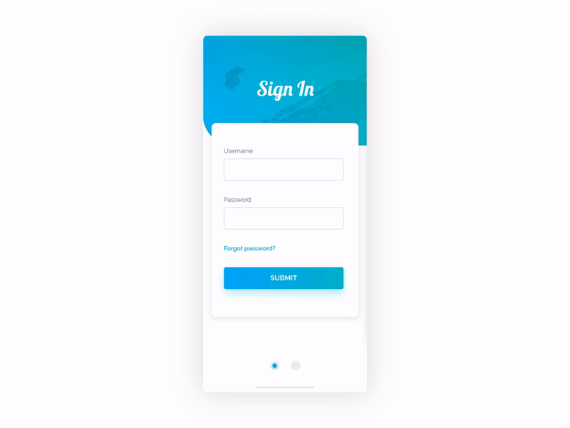 Daily UI Challenge #001 -  Sign Up