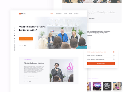 SPARK.ba Landing Page