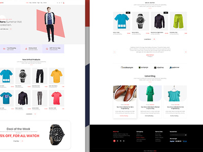 e-commerce website design