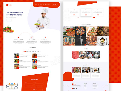 Restaurant Landing Page V2