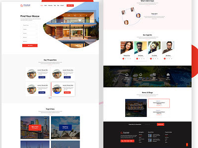 Real Estate Landing Page