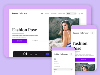 Fashion Underwear | UI To Code