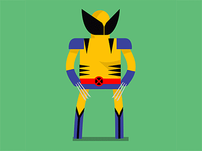 Wolverine animation illustration wolverine