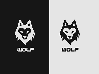 WOLF branding design logodesign logotype wolf logo