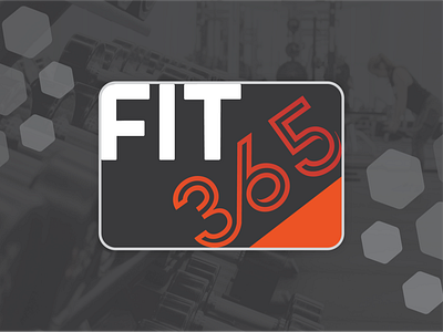 FIT365 Logo Design adobe illustrator app branding logo design typography vector web