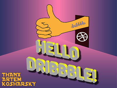 Hello dribbble!