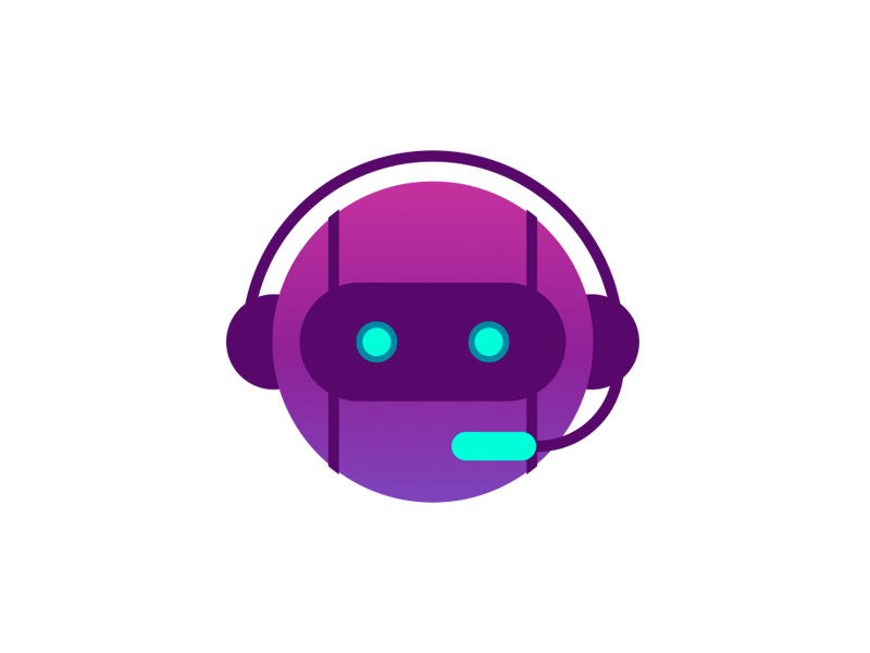 chatbot icon design
