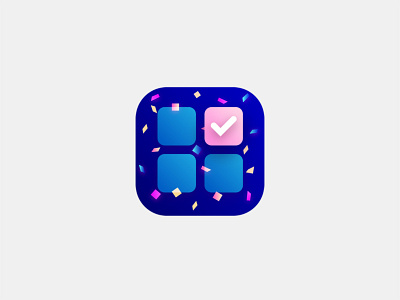 Crowdtap App icon app icon check color design icon icons illustration survey ui