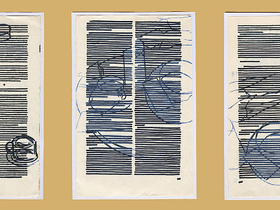 Black & Blue_1 anja serdar artists book blackblue book pages coffee dessert dessert servise drawing pages polyptych