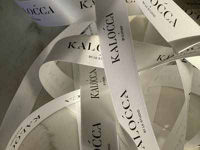 Kaloćca - Fashion design studio logo branding classic design fashion logo typography