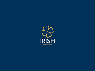 Irish Streamers Logo Design branding irish logo logo design seamus m