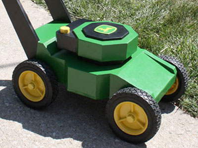 Lawnmower john deere lawnmower wood