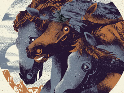 Pharaohs Horses by Two Arms Inc. on Dribbble