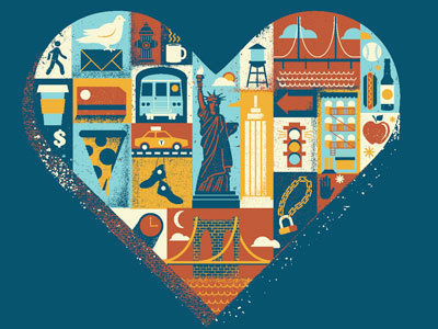 Brooklyn Is For Lovers apparel brooklyn heart new york screenprint stuff