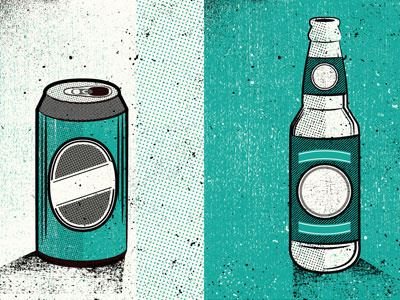 Mmm...Beers 2 beer halftones illustration mmm texture