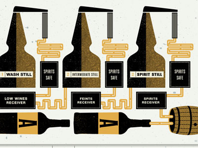 Whiskey Illo 1 booklet illustration info info graphic whiskey