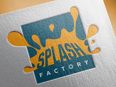 Splash Factory Logo Re-Brand branding identity logo
