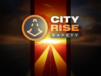 City Rise Safety Branding Graphic branding identity illustrator logo photoshop