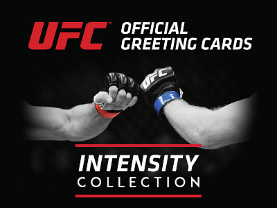 UFC Video Greeting Cards: Print Design