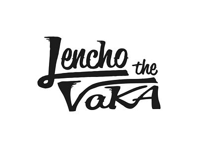 Hand Lettering "Lencho the VaKA" Logo