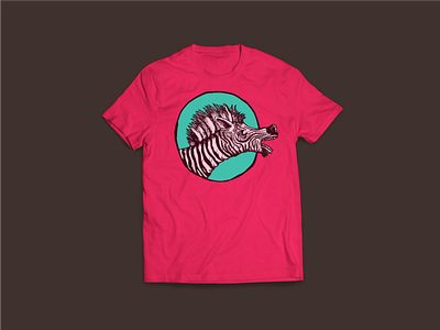 Punk Zebra T-shirt