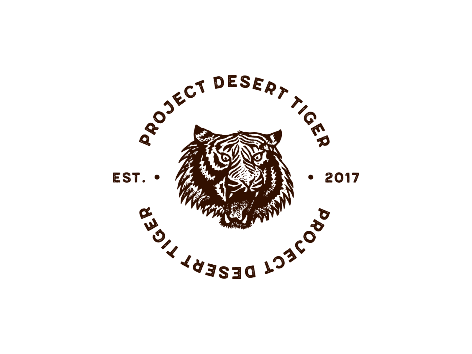 Project Desert Tiger Logo by Andrew Wall on Dribbble