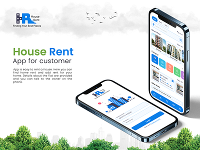 House Rent adobe xd branding dailyui figma house rent mobile mobile app ui ui design uiux user interface ux
