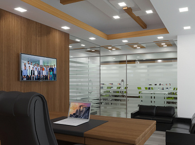 GSL_New_Office autodesk max camera coronarender exterior design interior design lighting office