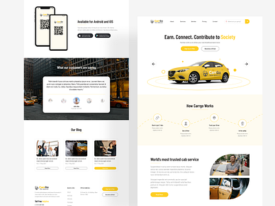 CarrGo - Ridesharing Taxi Theme Redesign