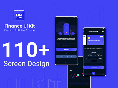 Fincryp Mobile App- A UI Kit for Finance