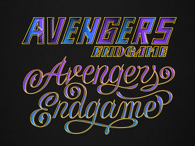 Avengers Endgame : Re-design