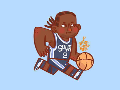 Kawhi Leonard illustration nba spurs