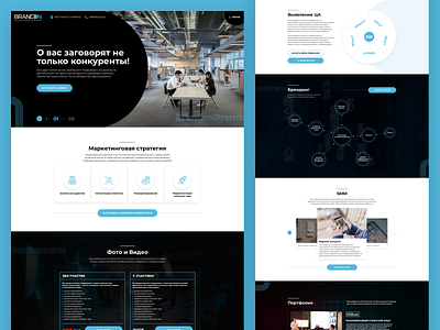 Brandon Landing Page